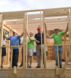 Flower City Habitat for Humanity is able to help about ten families a year achieve their goals of homeownership. So much of our success is because of dedicated volunteers! 